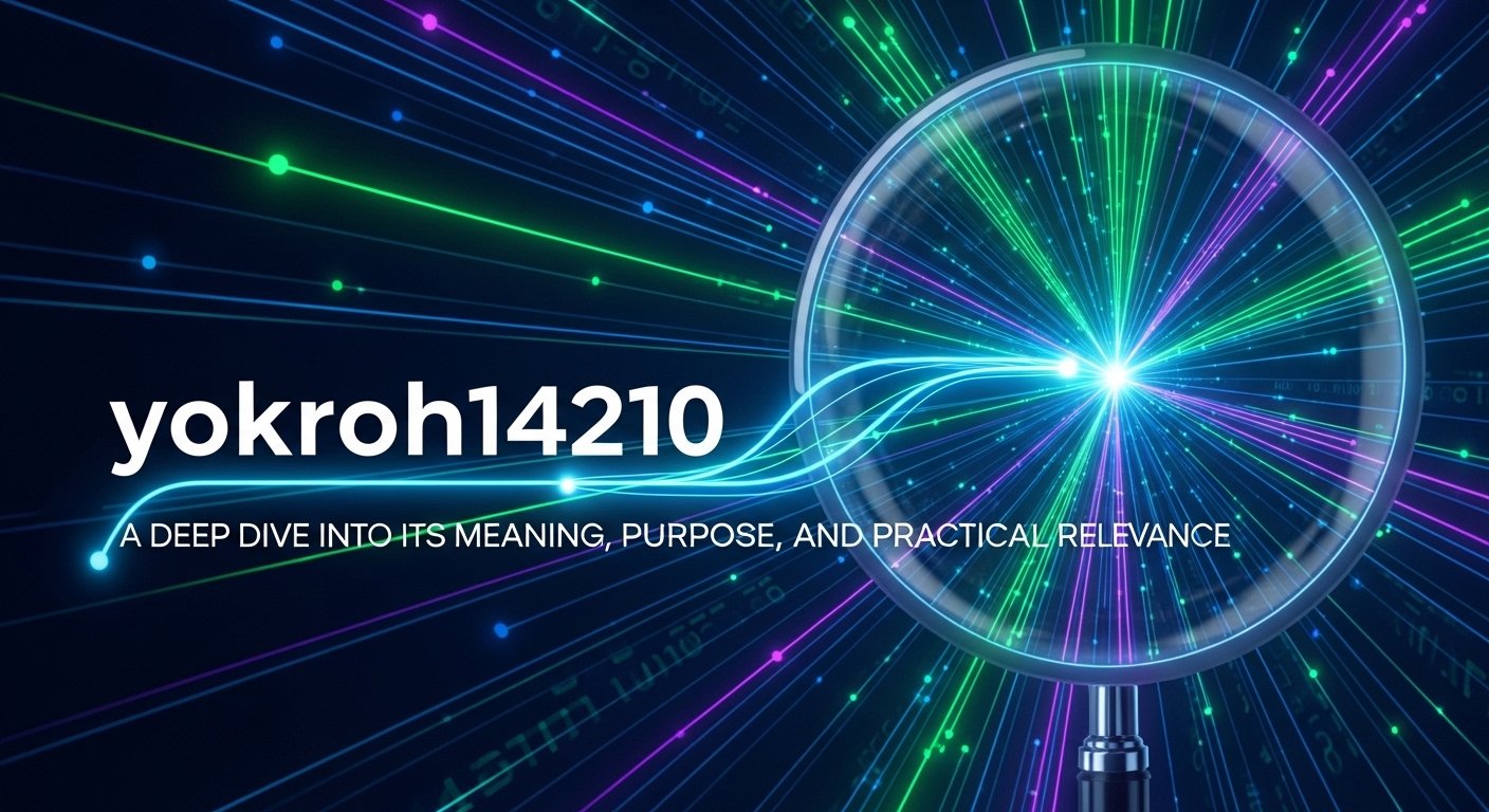 yokroh14210: A Deep Dive Into Its Meaning, Purpose, and Practical Relevance
